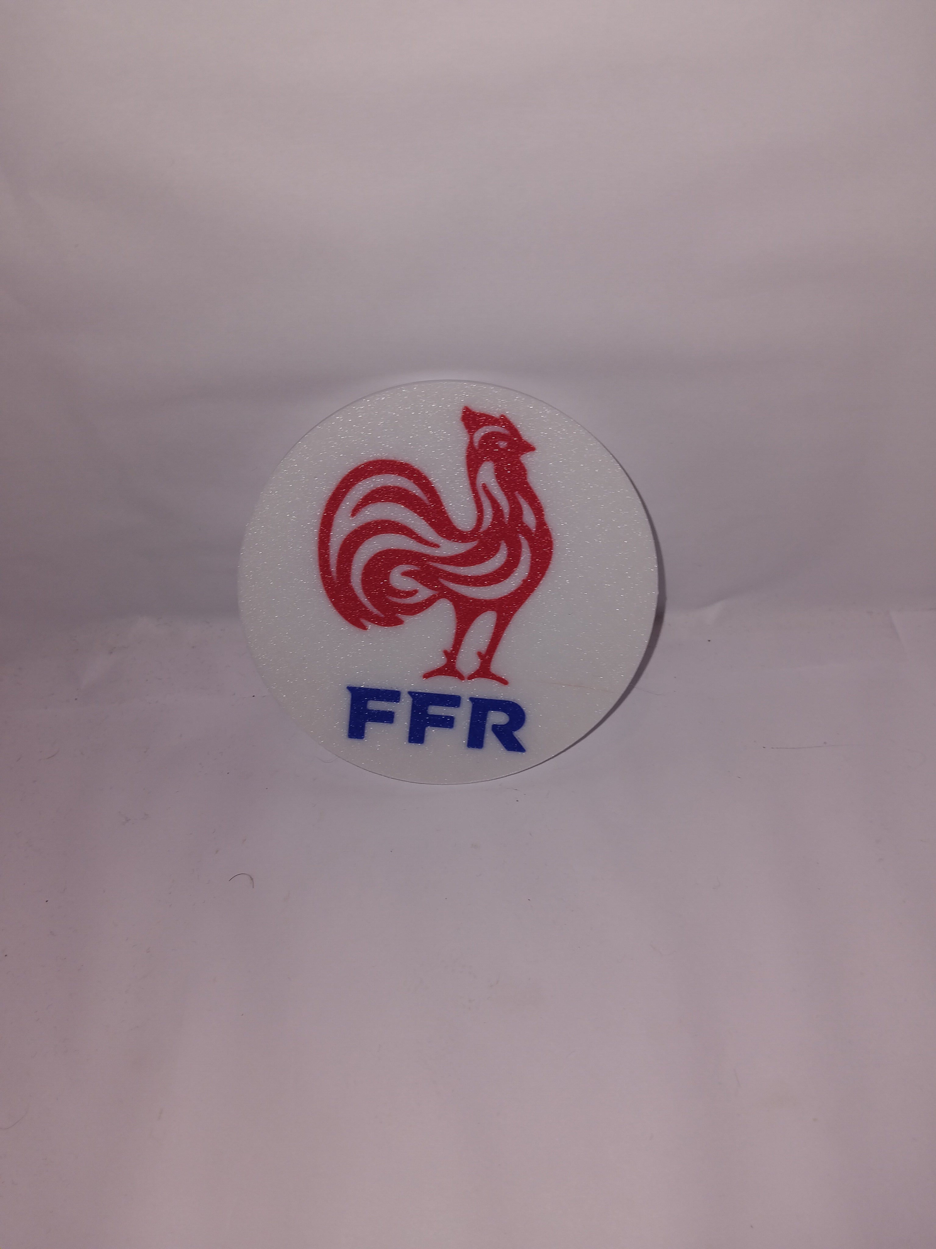 France rugby coaster