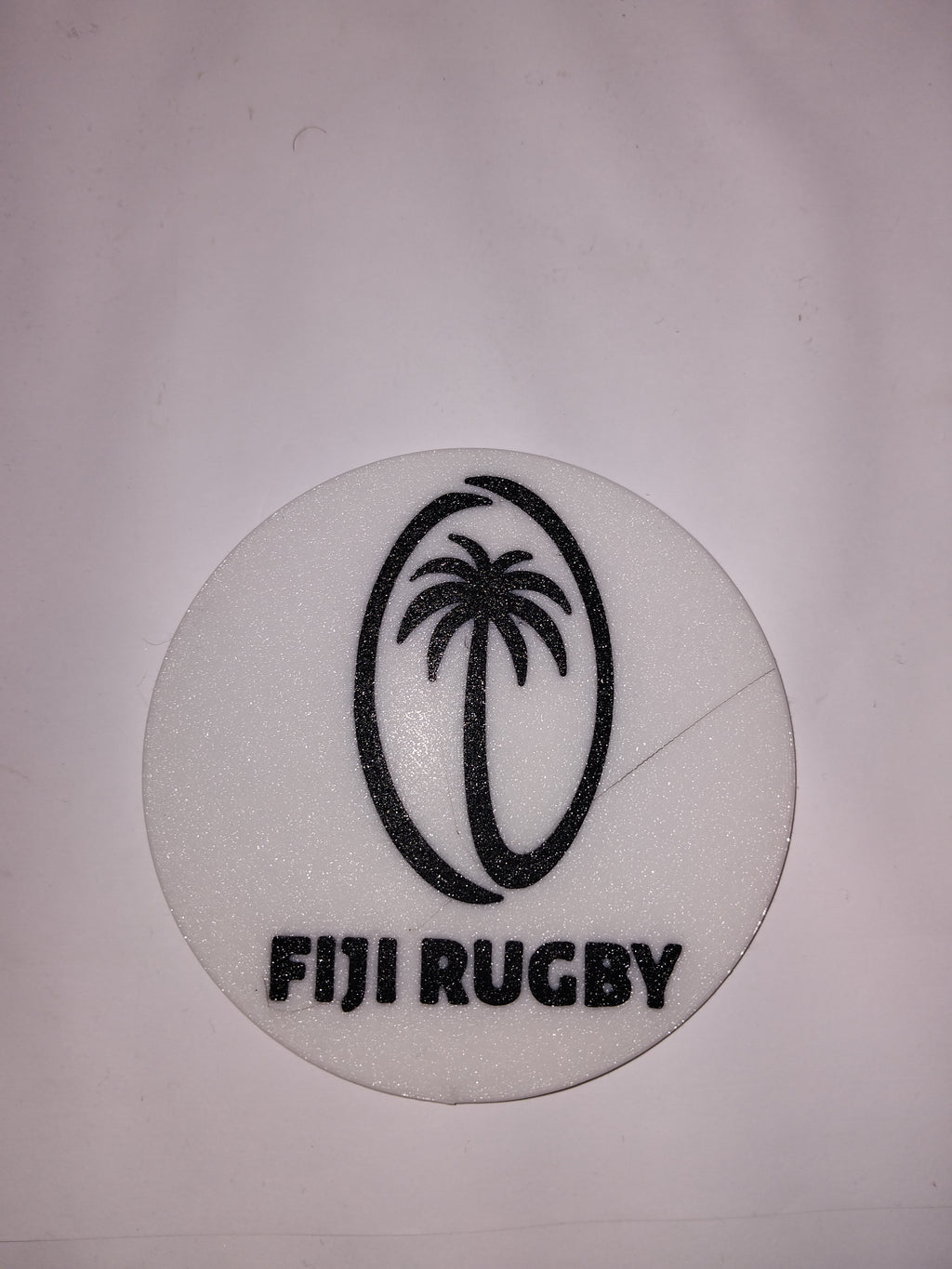 Fiji rugby coaster
