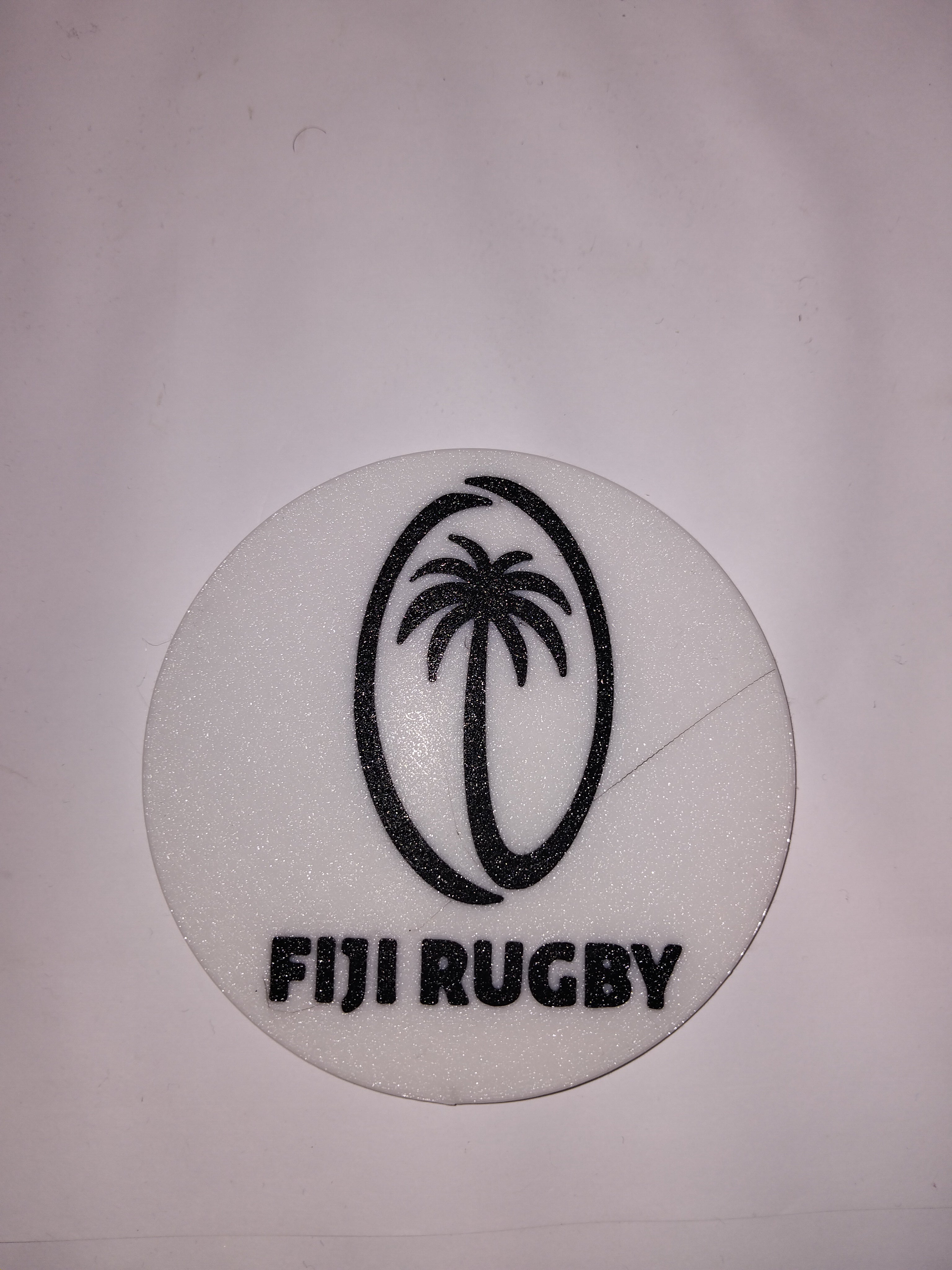 Fiji rugby coaster