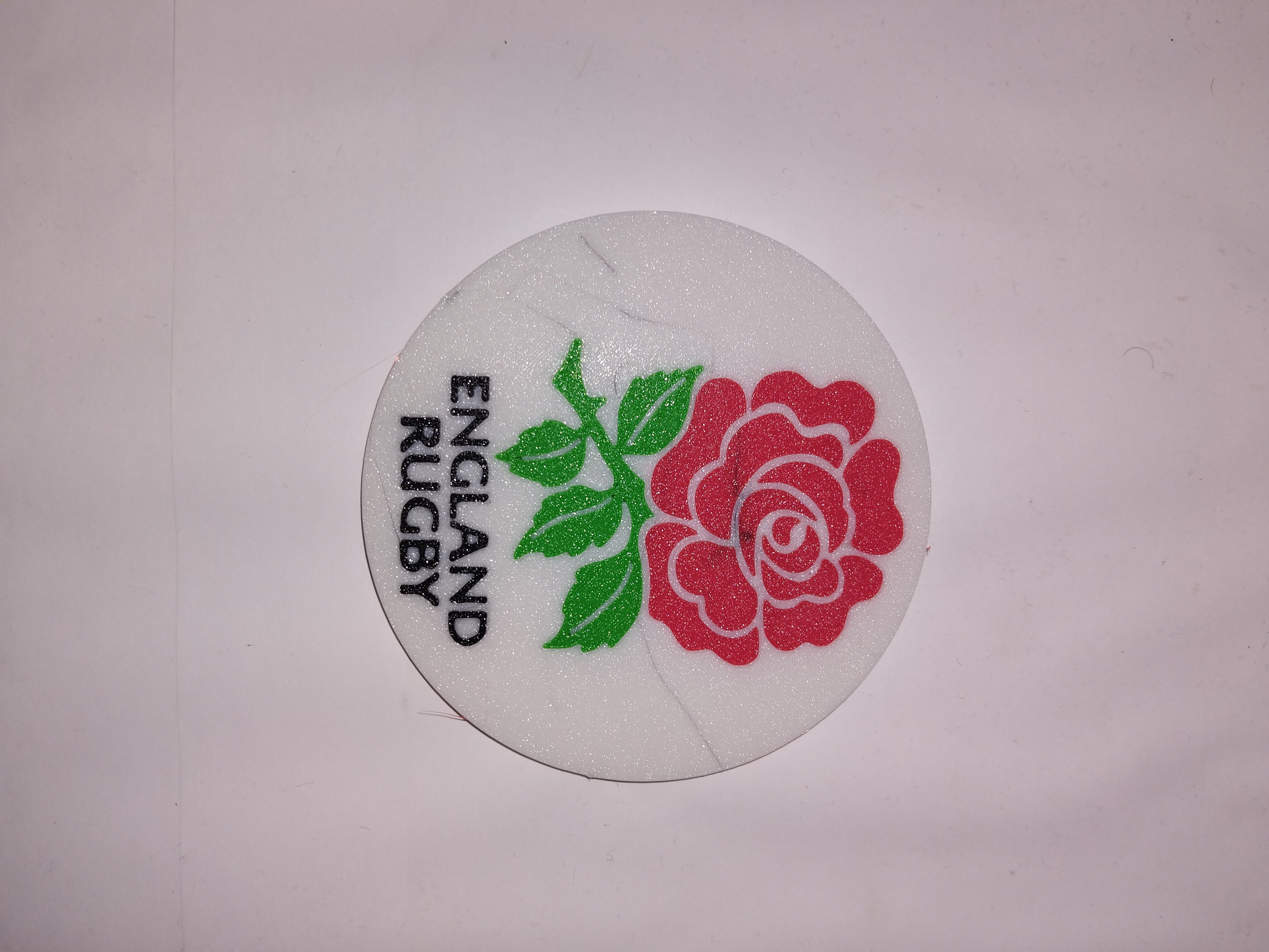 England rugby coaster