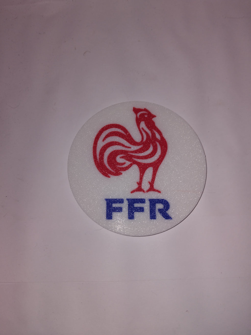 France rugby coaster