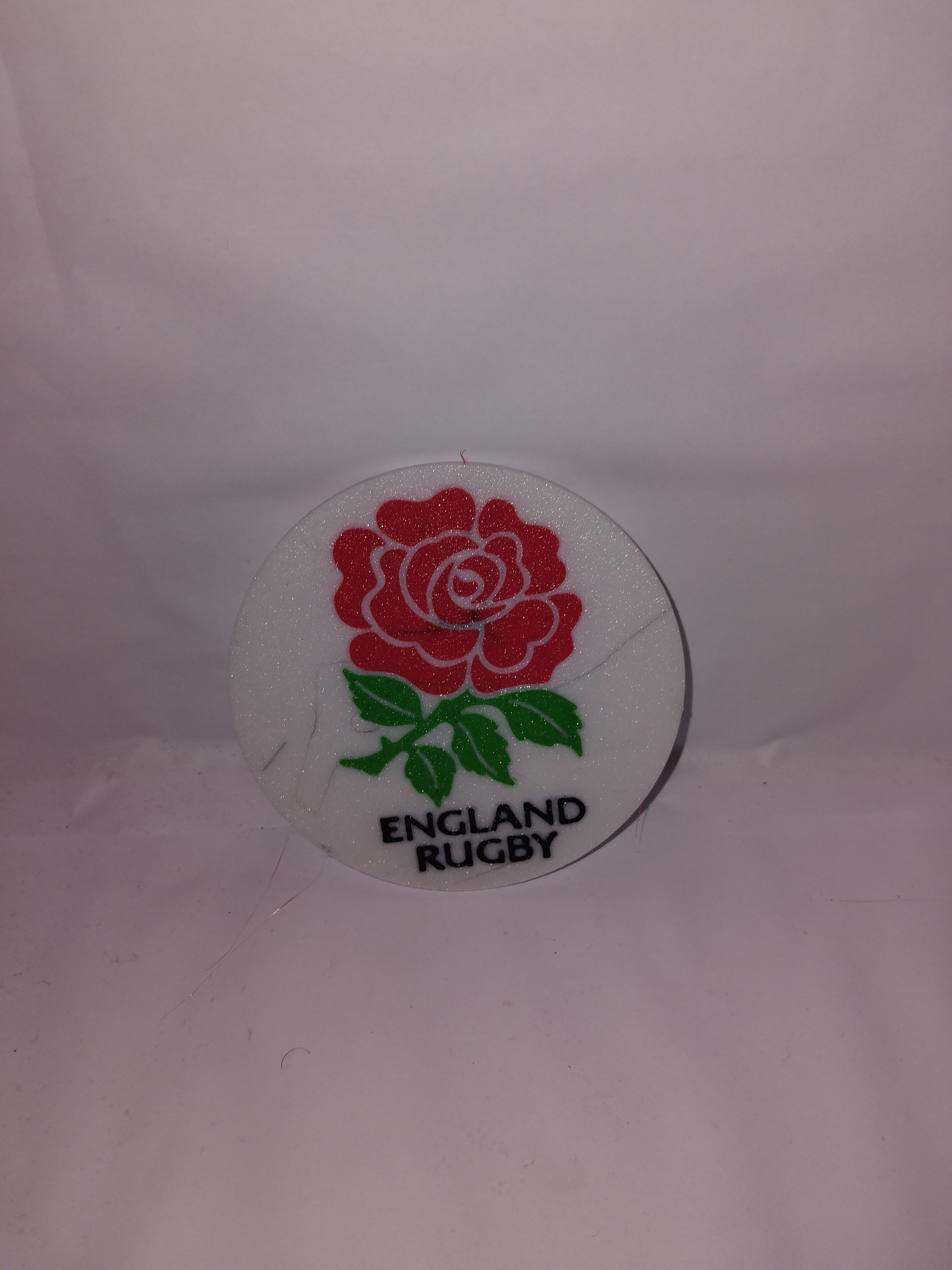 England rugby coaster