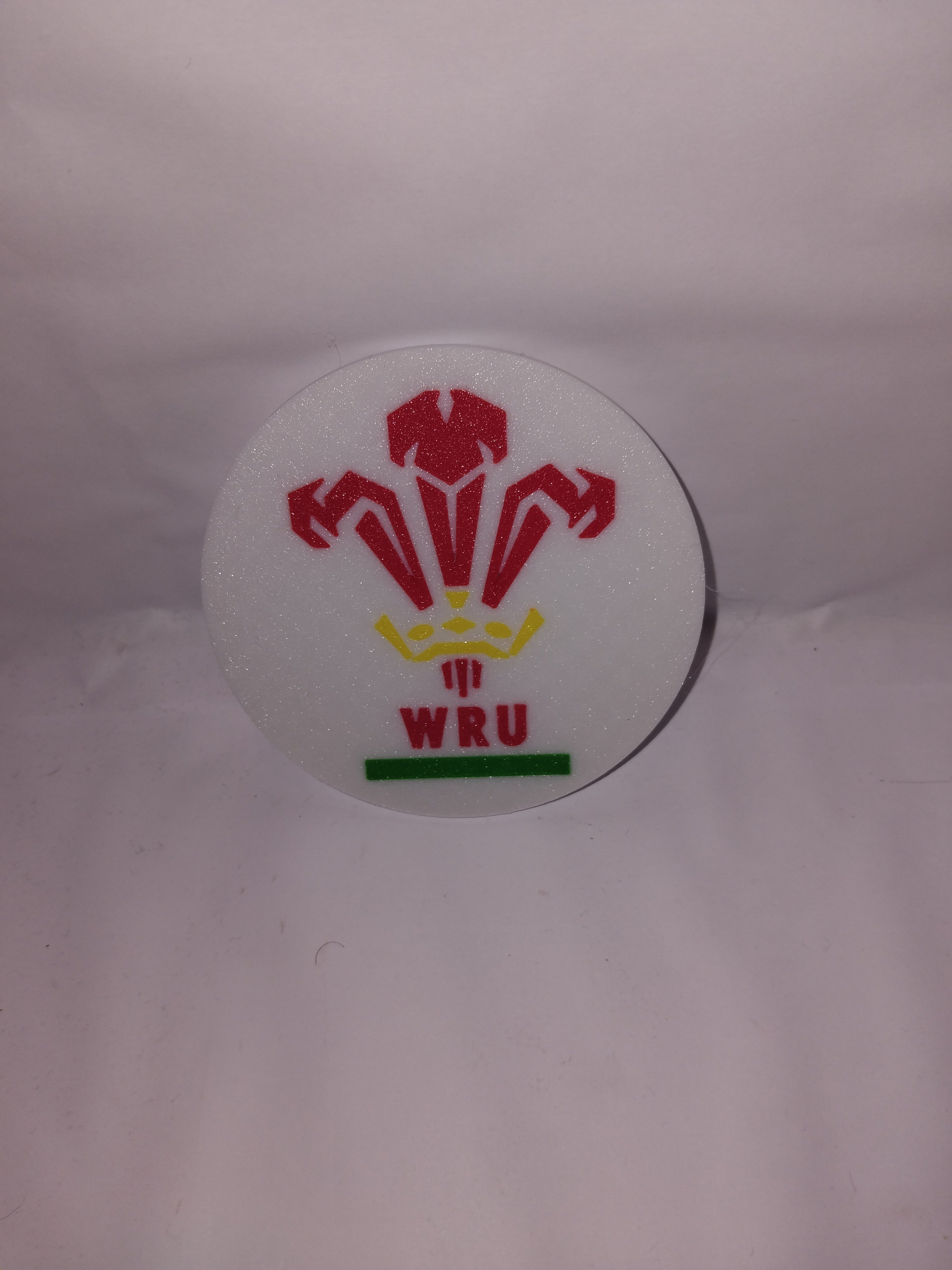 Wales rugby coaster