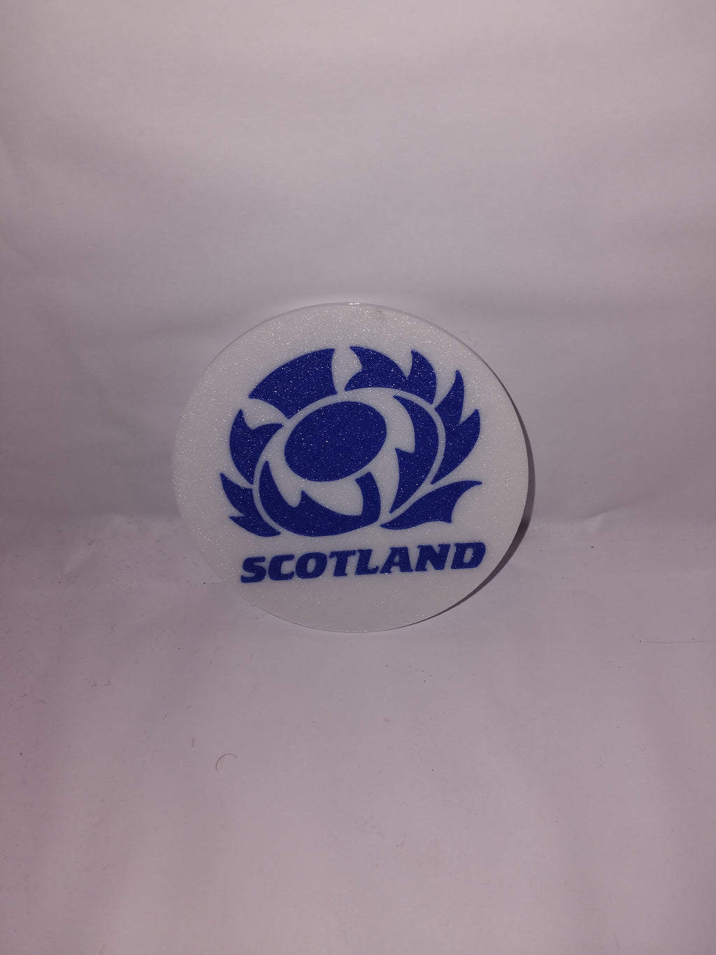 Scotland rugby coaster