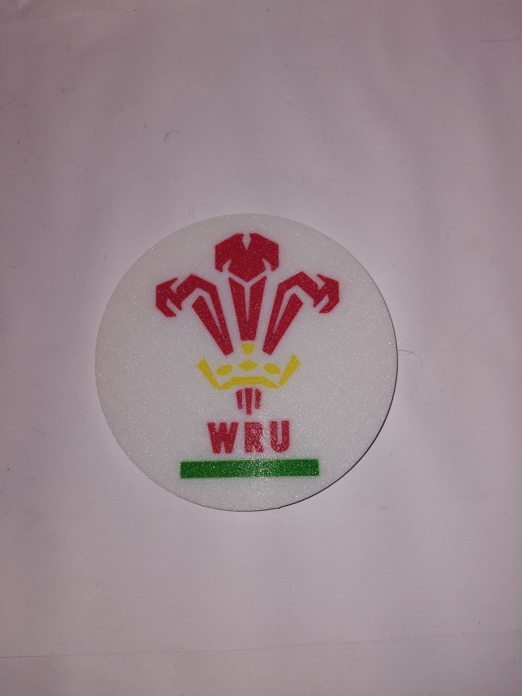 Wales rugby coaster